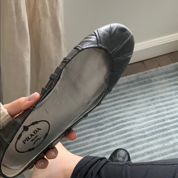 Authentic Prada Ballet Flats - Picture 4 of 14